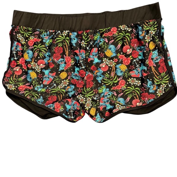Torrid Disney Lilo & Stitch RashGuard Sz 3 & Shorts Sz 4 Tropical Floral Swimset - Picture 11 of 13